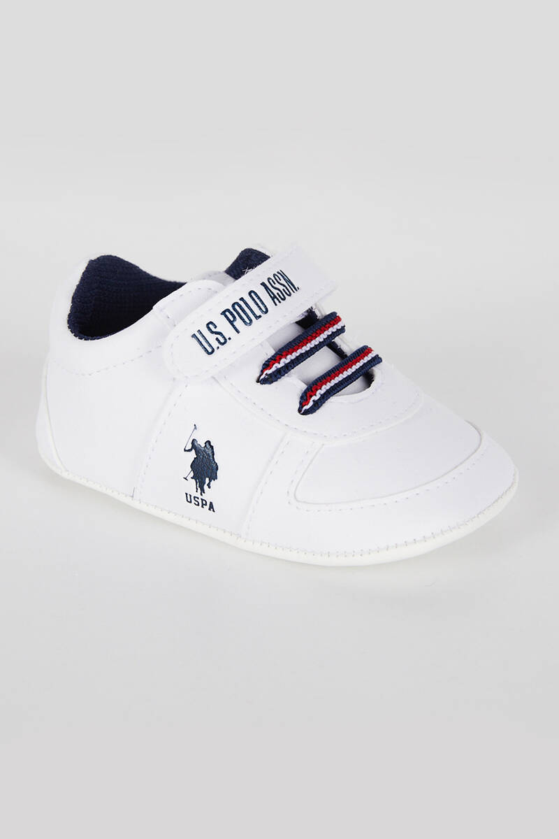 U.S. Polo Assn Sweetie Beyaz Erkek Bebek Ayakkabı