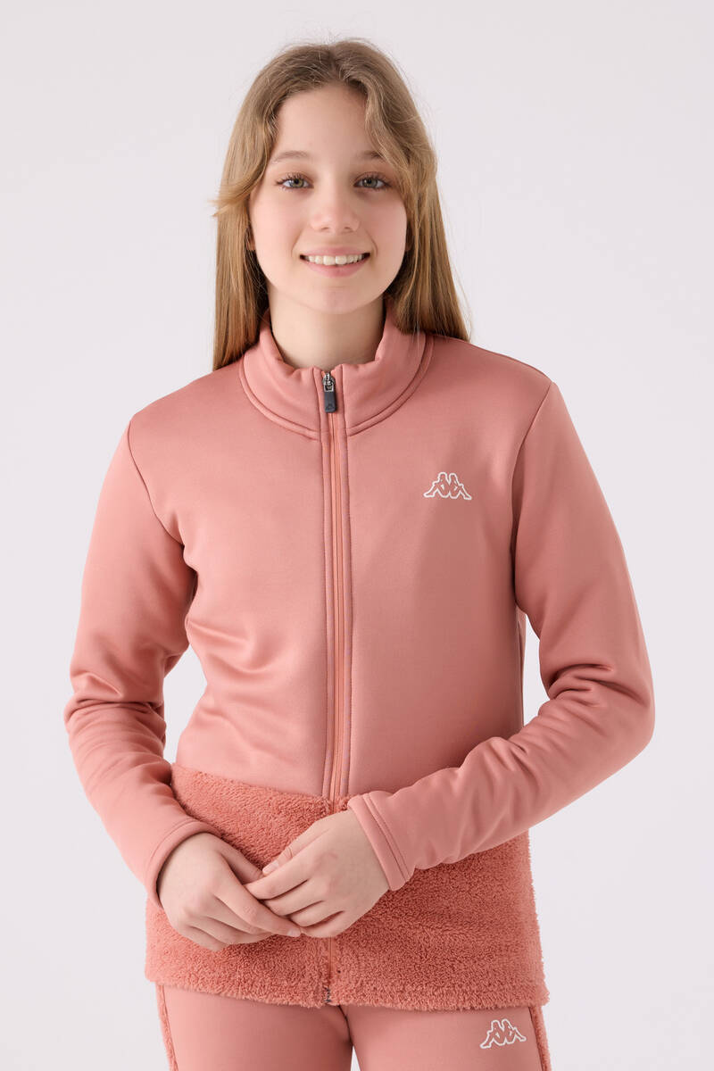 Kappa Kız Çocuk Pembe Sweatshirt