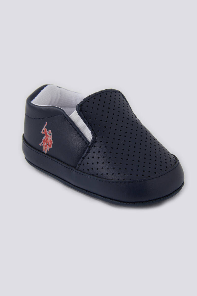 US Polo Assn Erkek Bebek Gri Ayakkabı