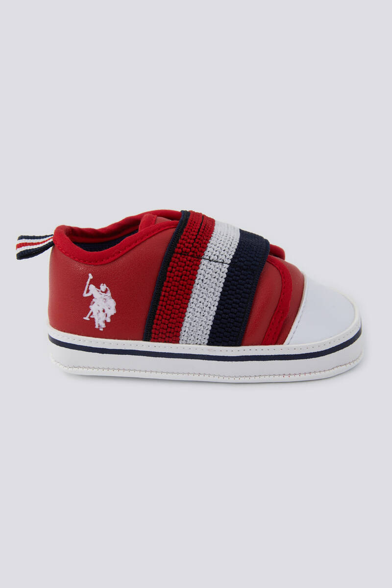 US Polo Assn Erkek Bebek Kırmızı Ayakkabı