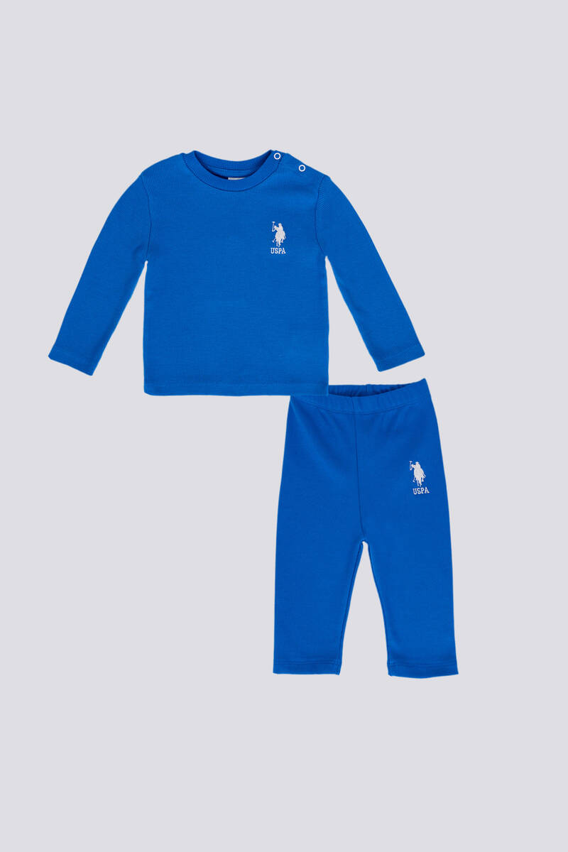 U.S. Polo Assn Erkek Bebek Cobalt Takım